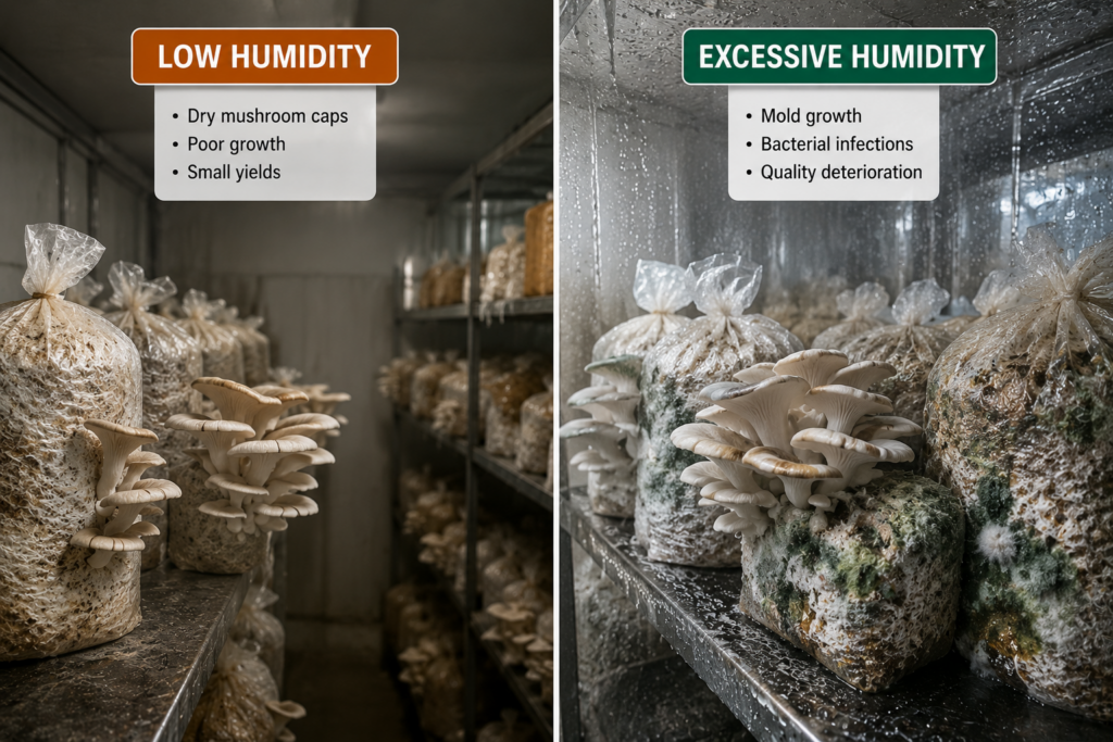 Mushroom Crop Contamination