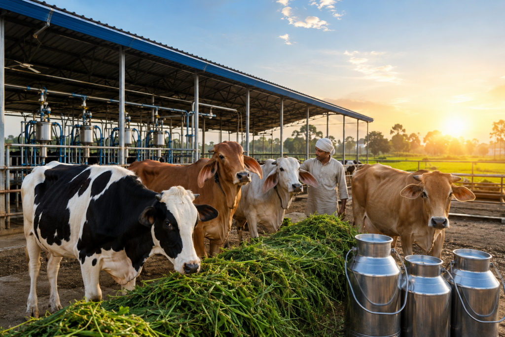 Dairy Farming Business In India