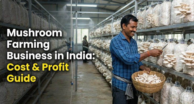 Mushroom Farming Business in India