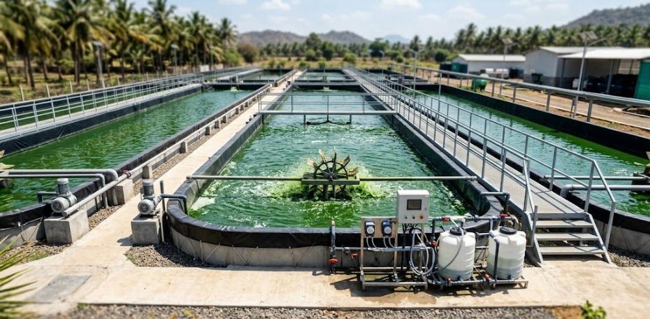 Spirulina Farm Business Infrastructure