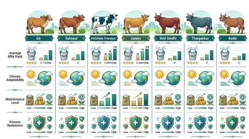 Comparision of Best Cows