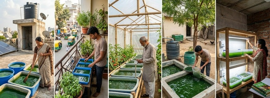Spirulina Cultivation at home